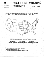Traffic Volume Trends July 1985