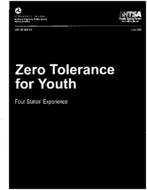 Zero Tolerance Laws for Youth Four States Experience