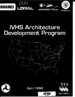 IVHS Architecture Development Program Interim Status Report