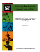 Mapping Subsurface in Proximity to NewlyDeveloped Sinkhole Along Roadway