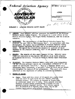 AC 602 Aviation Mechanic Safety Awards