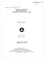 Noise and Vibration of a Steel WheelSteel Rail Personalized Rapid Transit System