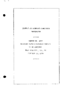 Interstate Commerce Commision Report of the Accident  Investigation Occuring on the MISSOURI PACIFIC RAILROAD IOWA JCT LA