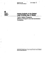 Impact Analysis of the Raised Legal Drinking Age in Illinois