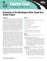 Evaluation of the Washington State Target Zero Teams Project Traffic Tech