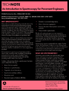 An Introduction to Spectroscopy for Pavement Engineers technote
