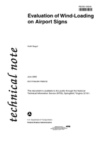 Evaluation of WindLoading on Airport Signs