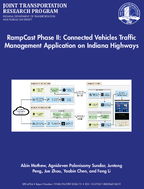 RampCast Phase II Connected Vehicles Traffic Management Application on Indiana Highways