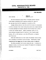 Air Travel Consumer Report December 1972