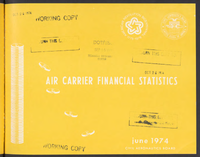 Air Carrier Financial Statistics 2nd Quarter 1974