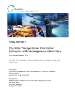 CityWide Transportation Information Estimation with Heterogeneous Urban Data