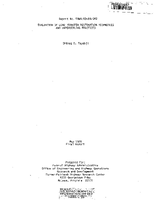 Evaluation of Load Transfer Restoration Techniques and Undersealing Practices