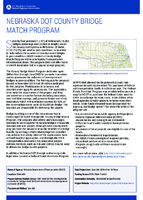 Nebraska DOT County Bridge Match Program