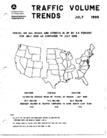 Traffic Volume Trends July 1986