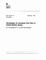 Strategies to Increase the Use of Child Safety Seats An Assessment of Current Knowledge