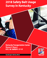 2018 Safety Belt Usage Survey in Kentucky