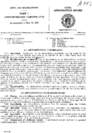 Part 01 Airworthiness Certificates