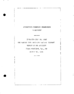 Interstate Commerce Commision Report of the Accident  Investigation Occuring on the KANSAS CITY SOUTHERN RAILROAD SHORELINE LA