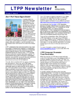 LTPP Newsletter  Volume 4 Issue 4  Fall 2008