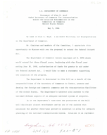 Statement of Alan S Boyd Under Secretary of Commerce for Transportation before the Aviation Subcommittee of the Committee on Commerce United States Senate May 3 1966