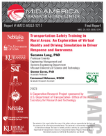 Transportation Safety Training in Rural Areas An Exploration of Virtual Reality and Driving Simulation in Driver Response and Awareness