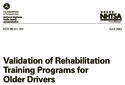 Validation of Rehabilitation Training Programs for Older Drivers
