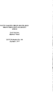 North Dakota Grain and Oilseed Transportation Statistics 199495
