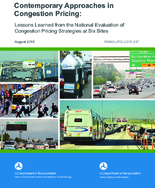 Contemporary approaches to congestion pricing  lessons learned from the national evaluation of congestion pricing strategies at six sites