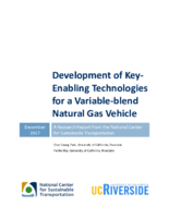 Development of KeyEnabling Technologies for a Variableblend Natural Gas Vehicle