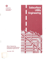 Subsurface Utility Engineering Handbook