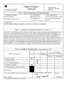 nvPM Emission Database Compilation Analysis and Predictive Assessment The Pennsylvania State University GE US Aviation