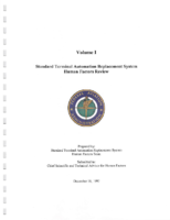 Standard Terminal Automation Replacement System Human Factors Review Volume 1
