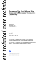 Accuracy of the Heat Release Rate Measured in Microscale Combustion Calorimetry
