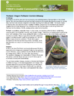 Portland Oregon Pollinator Corridor Bikeway