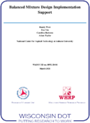 Balanced Mixture Design Implementation Support