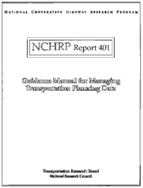 Guidance Manual for Managing Transportation Planning Data