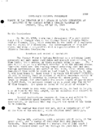 Interstate Commerce Commision Report of the Accident  Investigation Occuring on the CHICAGO RIVER AND INDIANA RAILROAD CHICAGO IL