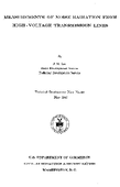 Measurements of Noise Radiation from HighVoltage Transmission Lines