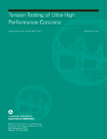 Tension Testing of UltraHigh Performance Concrete