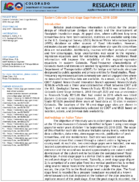 Eastern Colorado CrestStage Network 2018 through 2020 Research Brief