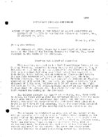 Interstate Commerce Commision Report of the Accident  Investigation Occuring on the READING RAILROAD BLANDON PA