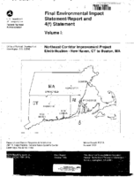Northeast Corridor Improvement Project Electrification  New Haven CT to Boston MA  Final Environmental Impact and StatementReport and 4f Statement v 1