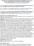 RealTime Early Detection and Monitoring of Flooding Using LowCost Highly Sensitivity Ultrasound Sensing of Water Level supporting datasets