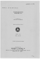 National Geocoding Converter File 1  Volume 3 Montana to Wyoming