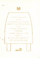 Invitation for Mr Steven A Barsony to the Groundbreaking Ceremonies on August 31 1982  Start of Construction for the Downtown Component of Metrorail