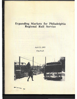 Expanding Markets for Philadelphia Regional Rail Service