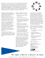 The Light Is Red for a Reason So Stop