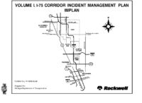 I75 Corridor Incident Management Plan IMPLAN Volume I 1994