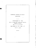 Interstate Commerce Commision Report of the Accident  Investigation Occuring on the NEW YORK NEW HAVEN AND HARTFORD RAILROAD SOUTH BAY JCT MA