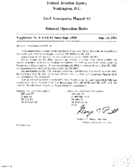 CAM 43 Supplement No 4  CAM 43 dated Sept 1959  Revision to CAM 43